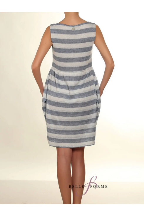 laFABBRICAdelLINO Dress linnen jersey